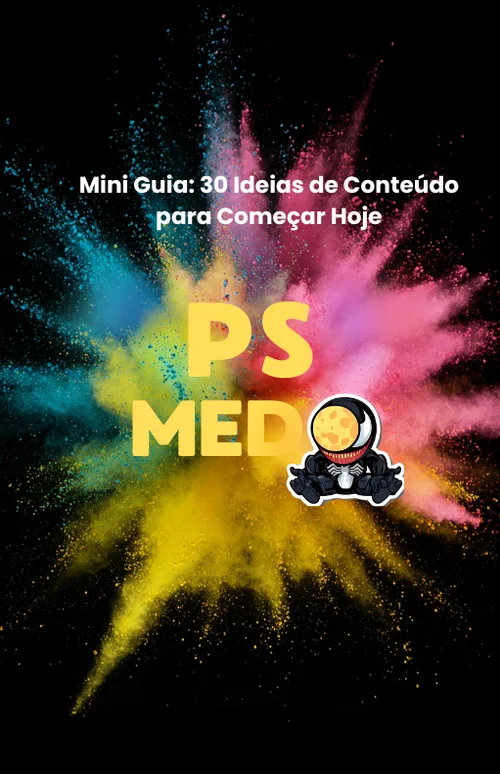 Capa do Guia Rápido: 30 ideias de conteúdo